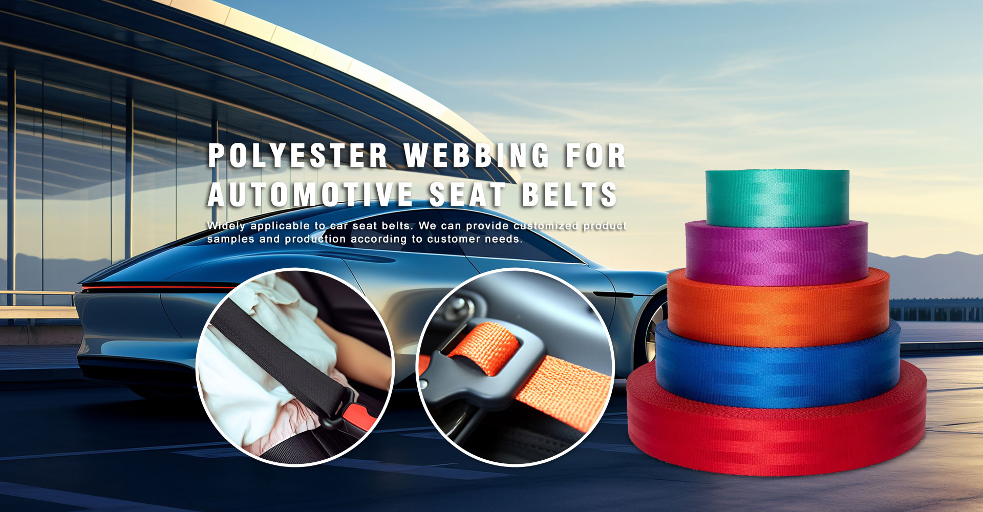 Kina Polyester Webbing Producent